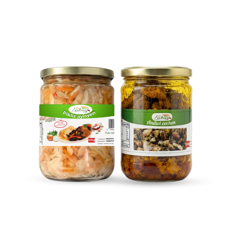 Produits pikliz et andwi SELAKAY